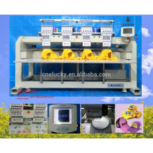 Elucky 4 head embroidery machinery embroidery machinery for cap lace embroidery